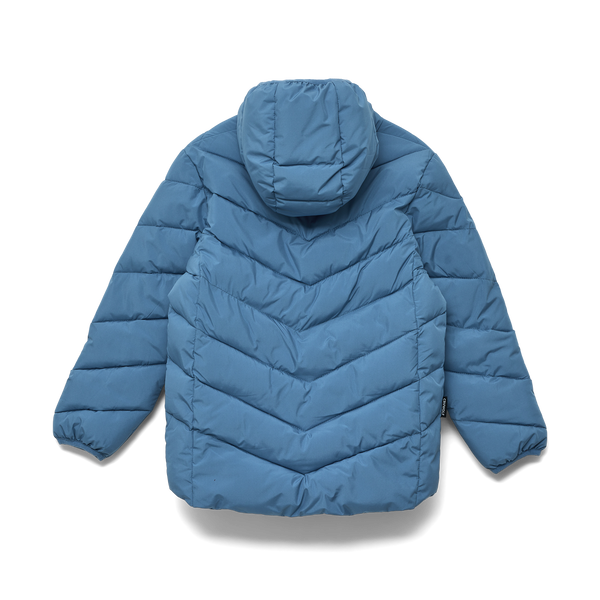 Crywolf Eco-Puffer Jacket Southern Blue in Blue