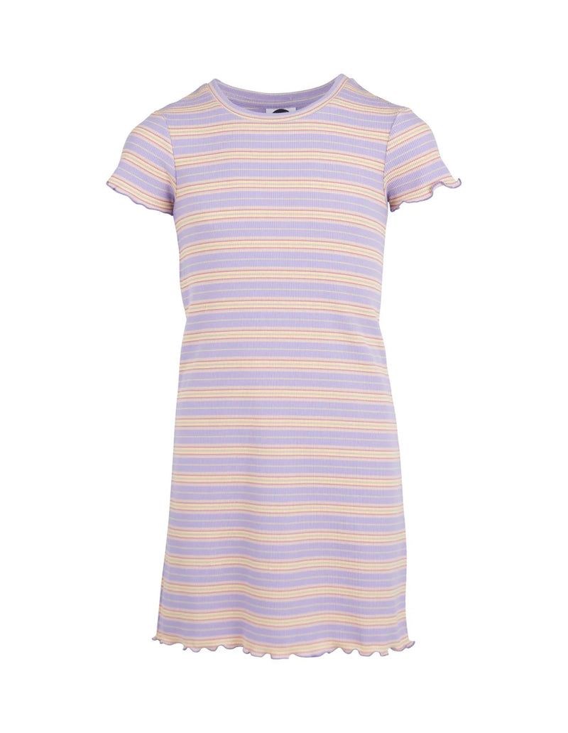 Eve Girl tween fruit tingle  rib  dress in Multicolour