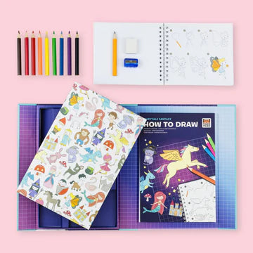 Tiger Tribe how to draw fairytale fantasy