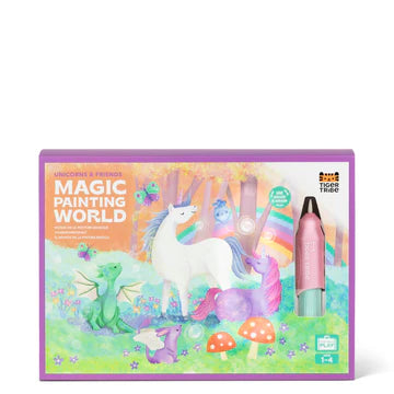 Tiger Tribe magic painting world - unicorn and friends