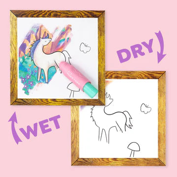 Tiger Tribe magic painting world - unicorn and friends