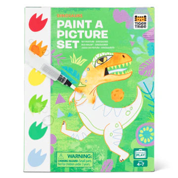 Tiger Tribe - Paint a picture set dinosaurs