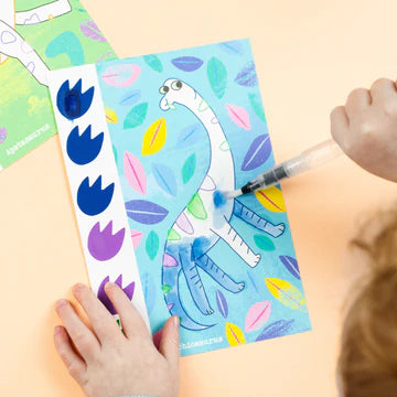 Tiger Tribe - Paint a picture set dinosaurs