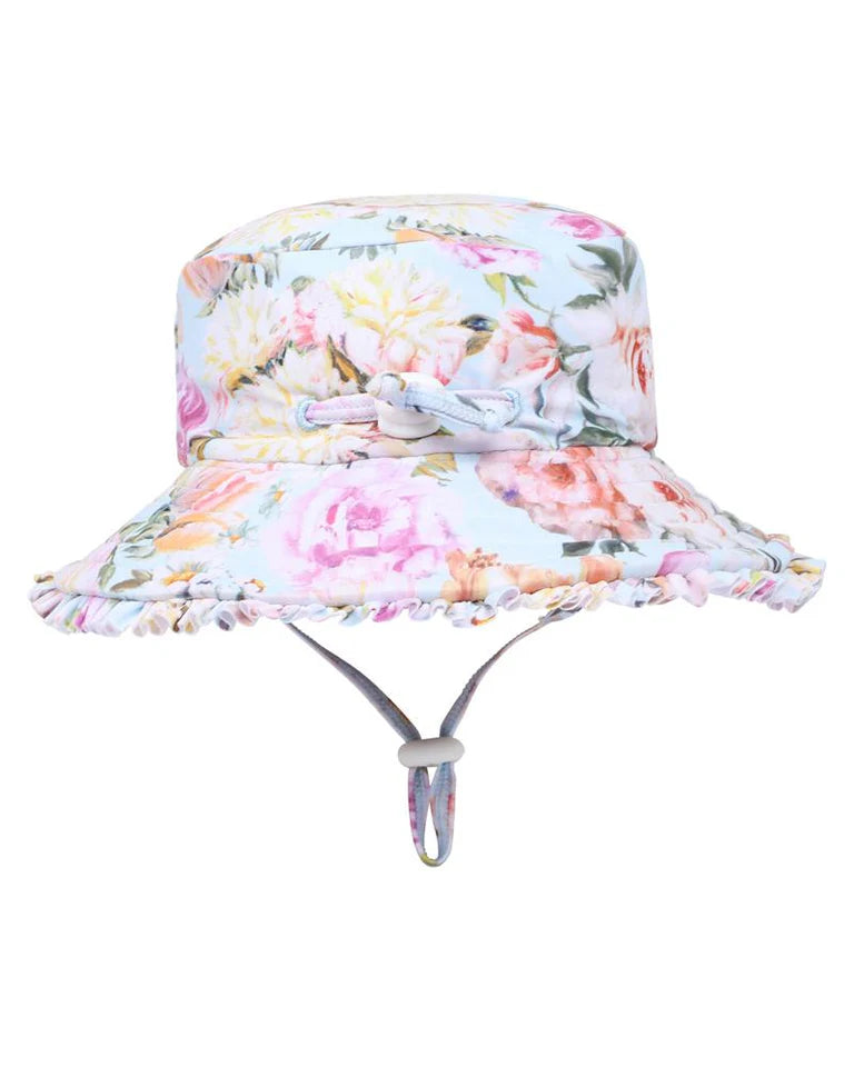 Minihaha Evelyn Print Swim Sunhat in Multi
