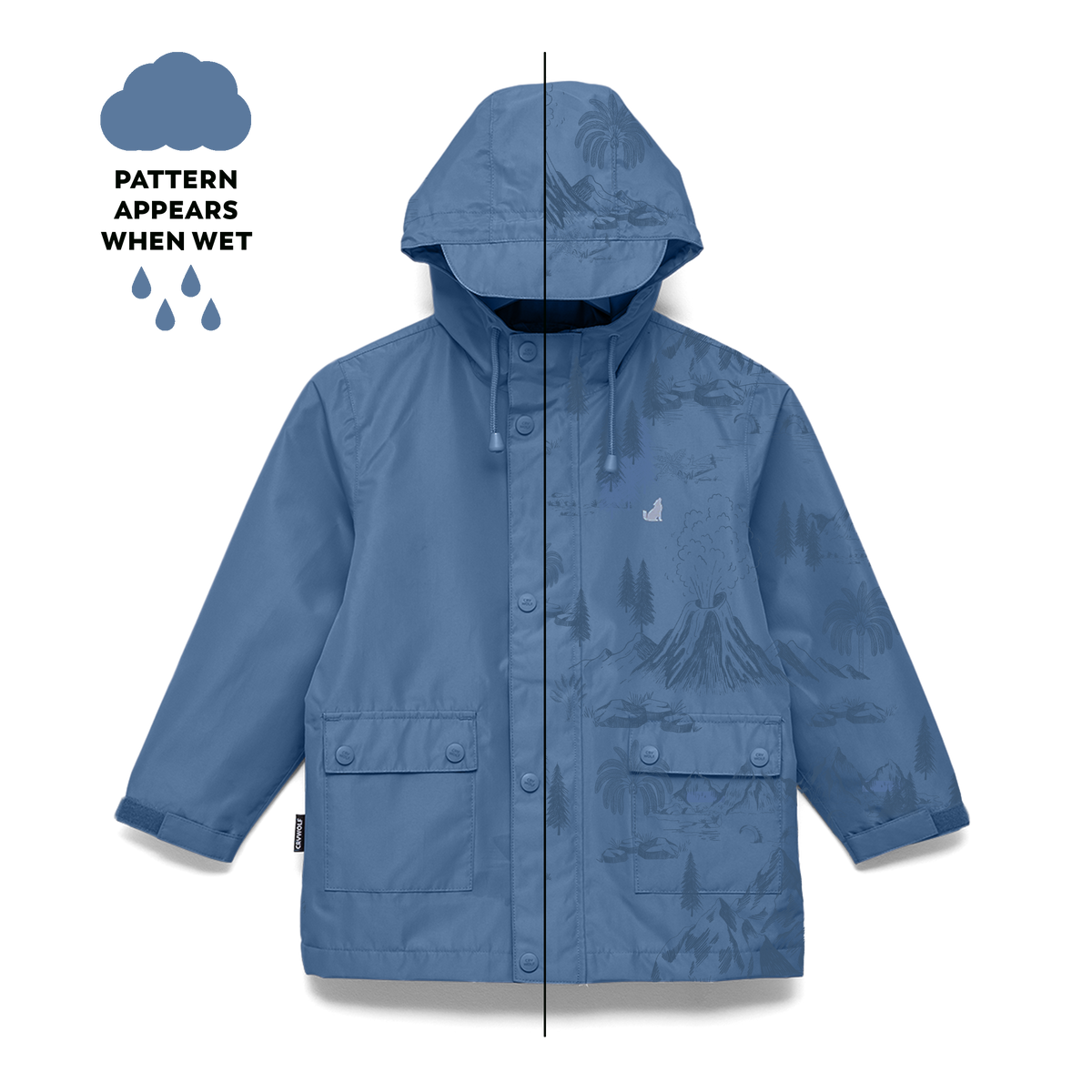 Crywolf Magic Jacket Southern Landscape in Blue