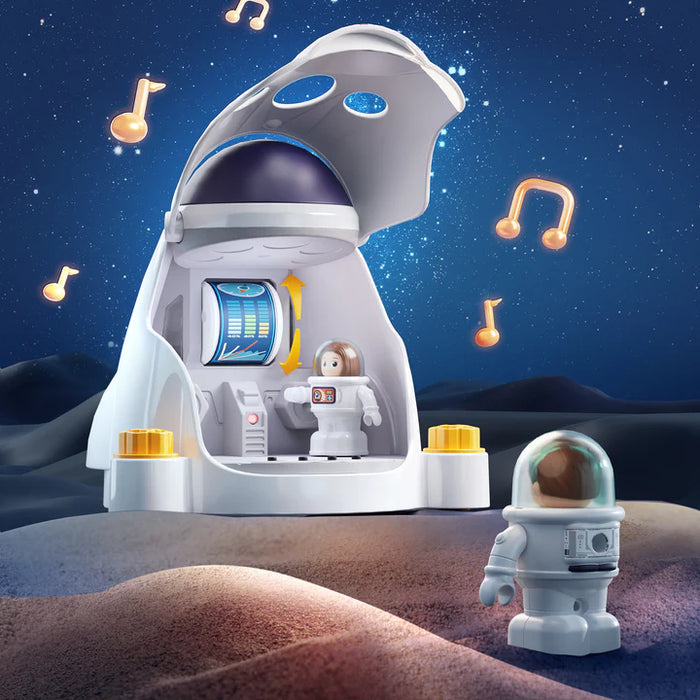 I play I learn space adventure rocket set