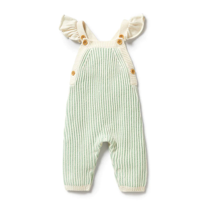 Wilson & Frenchy Ruffle Overall in mint