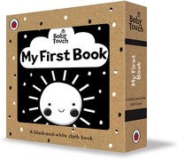 Baby Touch My First Book - Black and White Cloth Book