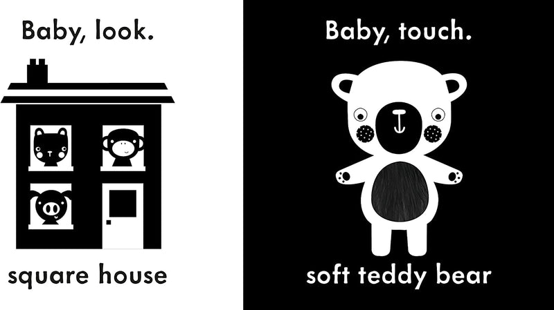 Baby Touch My First Book - Black and White Cloth Book