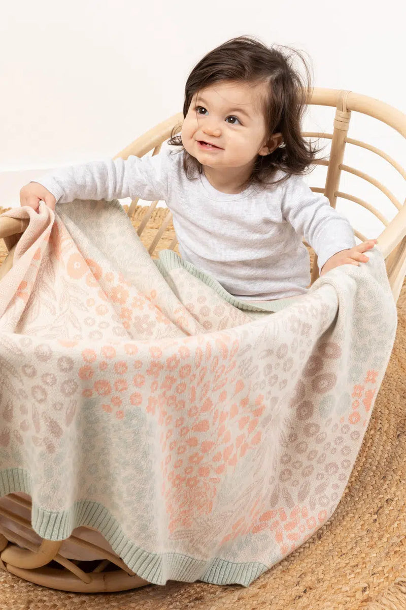 Indus blossom  Baby Blanket