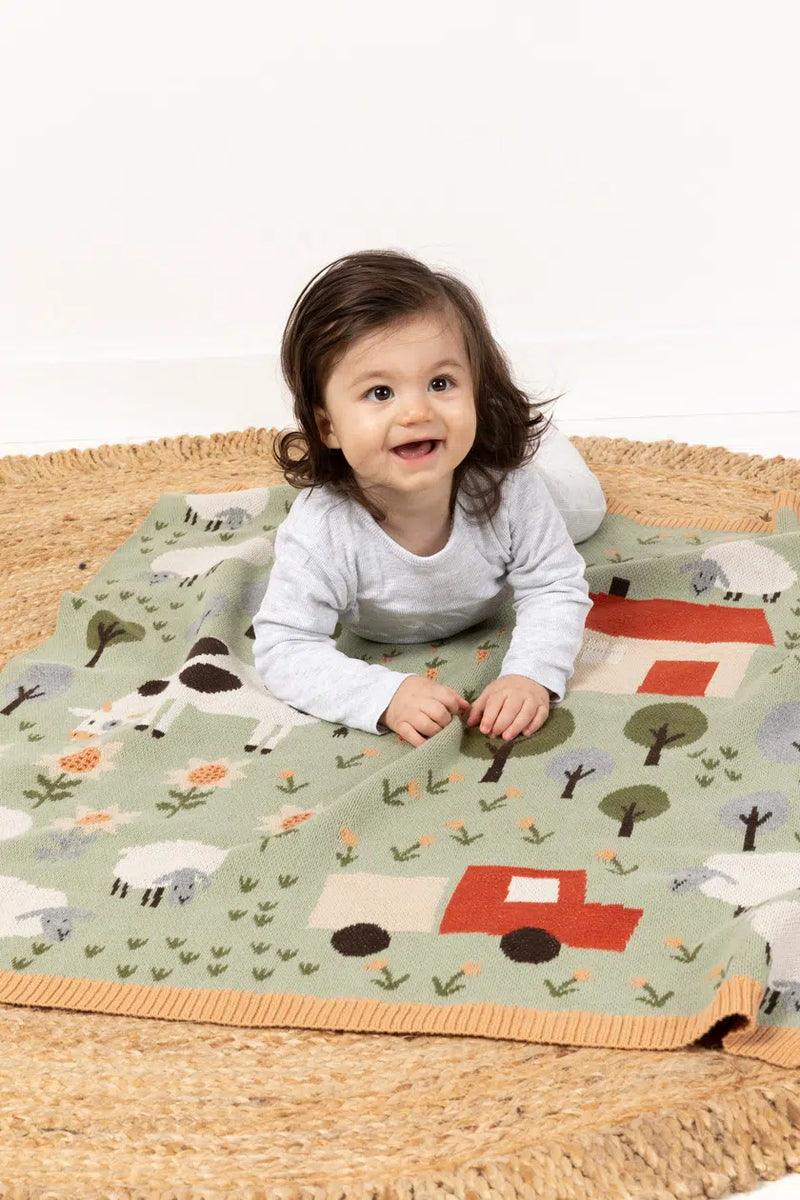 Indus up country  Baby Blanket