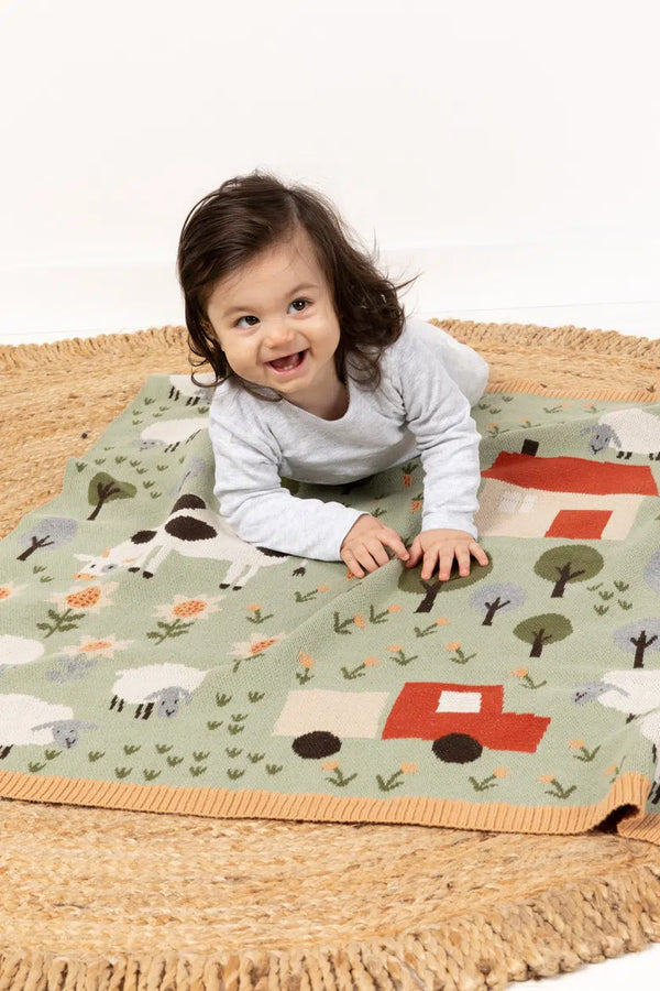 Indus up country  Baby Blanket