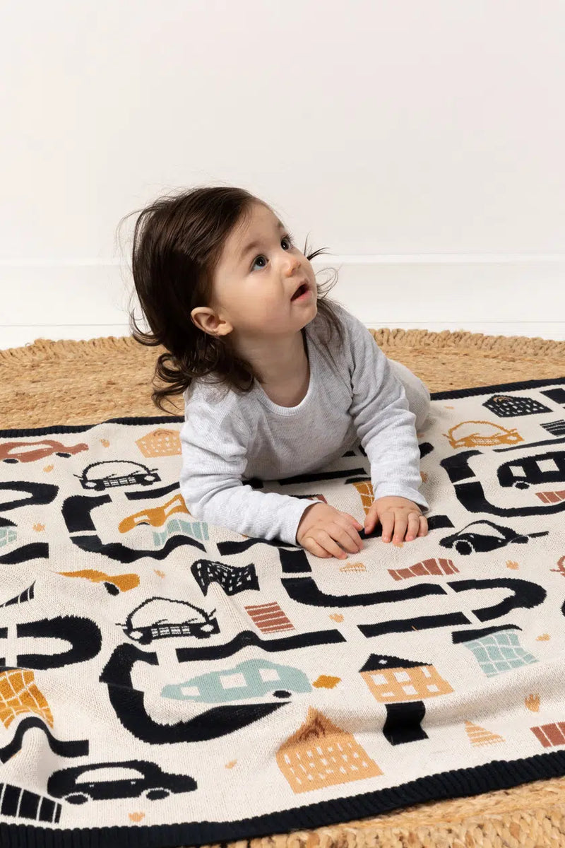 Indus transport Baby Blanket