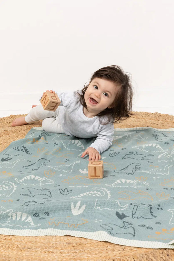 Indus Jurassic  Baby Blanket