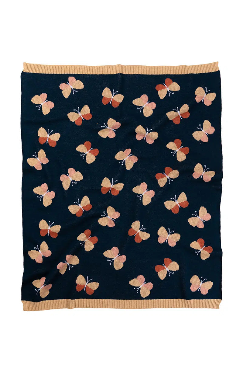Indus Beau Butterfly Baby Blanket