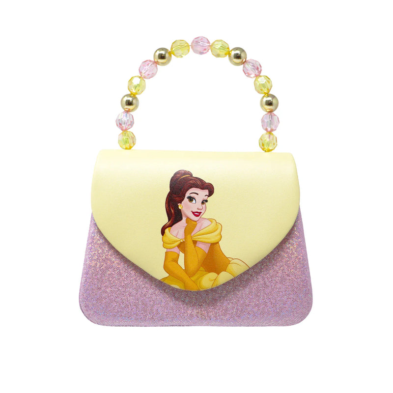 Pink Poppy Disney Princess Belle print handbag