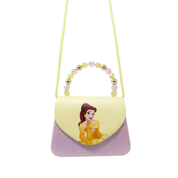 Pink Poppy Disney Princess Belle print handbag