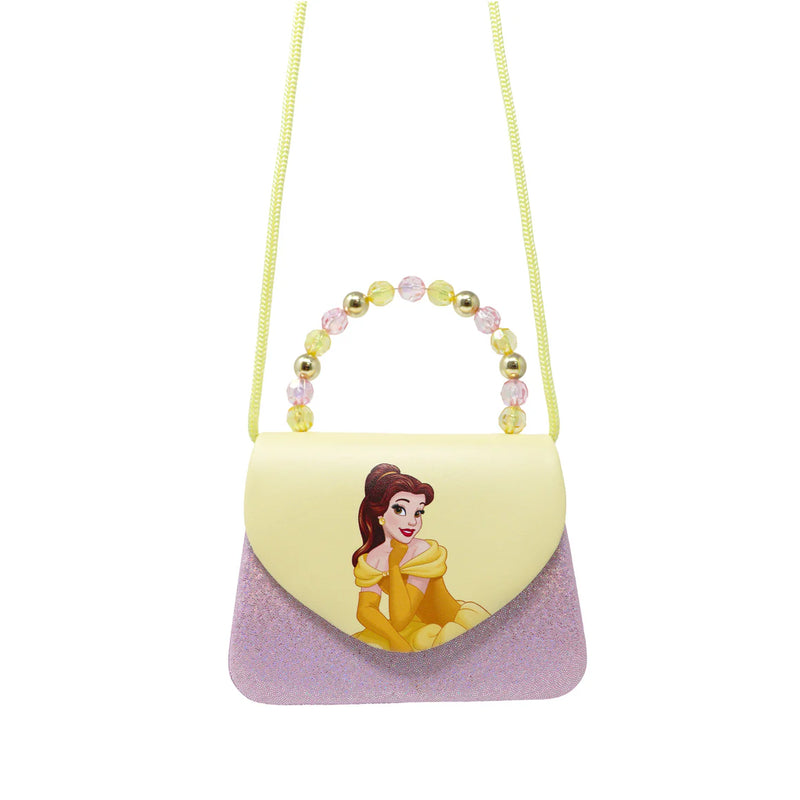 Pink Poppy Disney Princess Belle print handbag