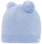 Toshi organic beanie snowy - sea breeze in blue