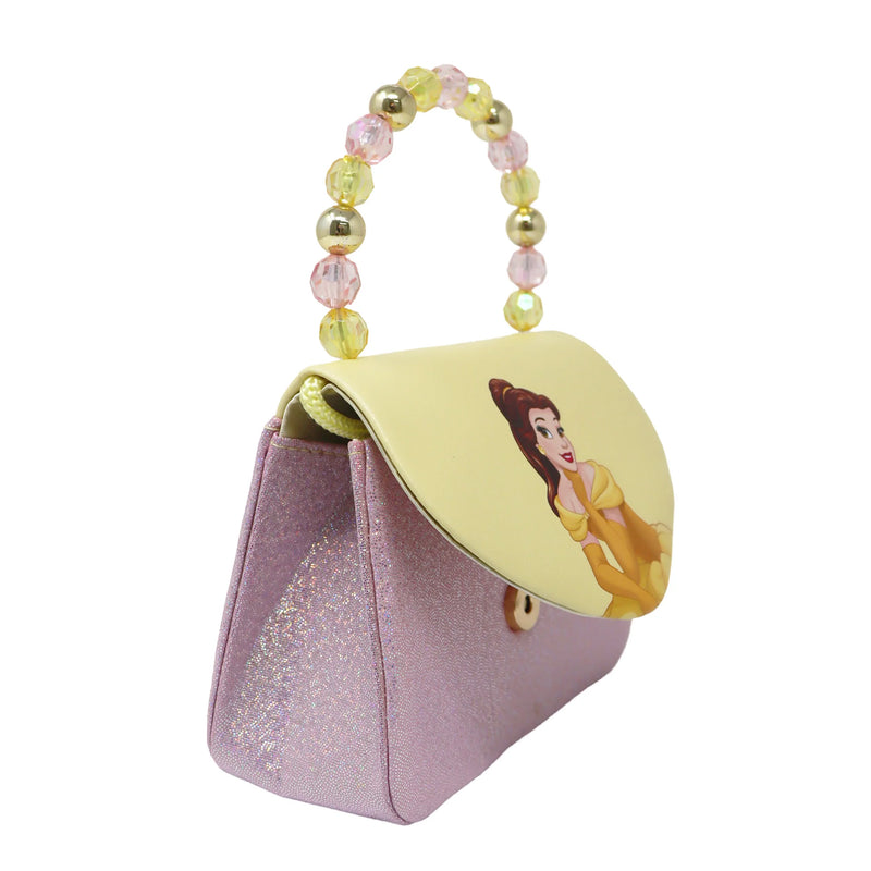 Pink Poppy Disney Princess Belle print handbag