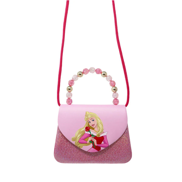 Pink Poppy Disney Princess Aurora print handbag