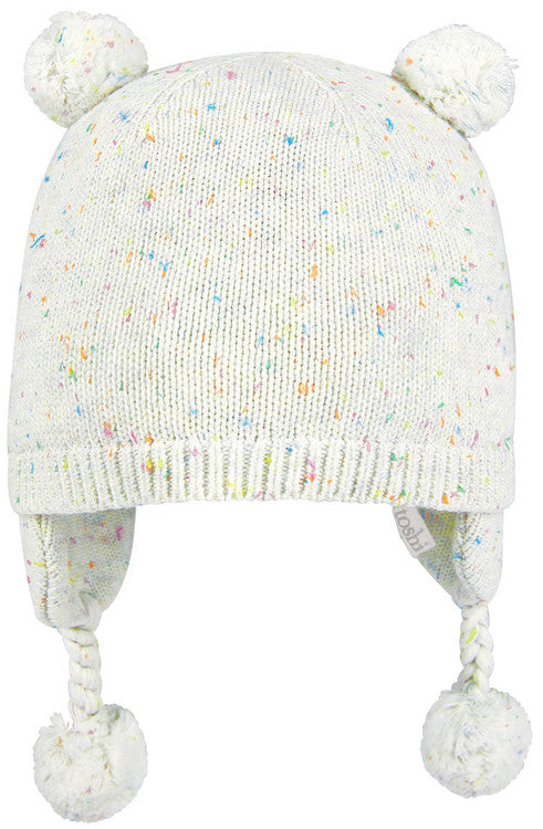 Toshi organic earmuff snowy snowflake