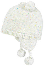 Toshi organic earmuff snowy snowflake