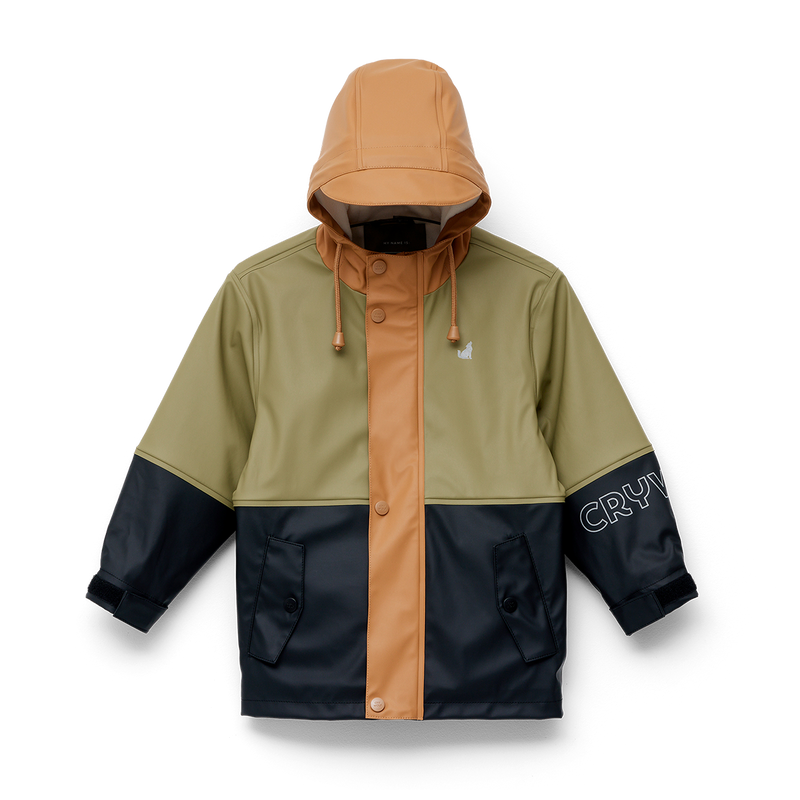 Crywolf Explorer Jacket Fern Colourblock in Multi