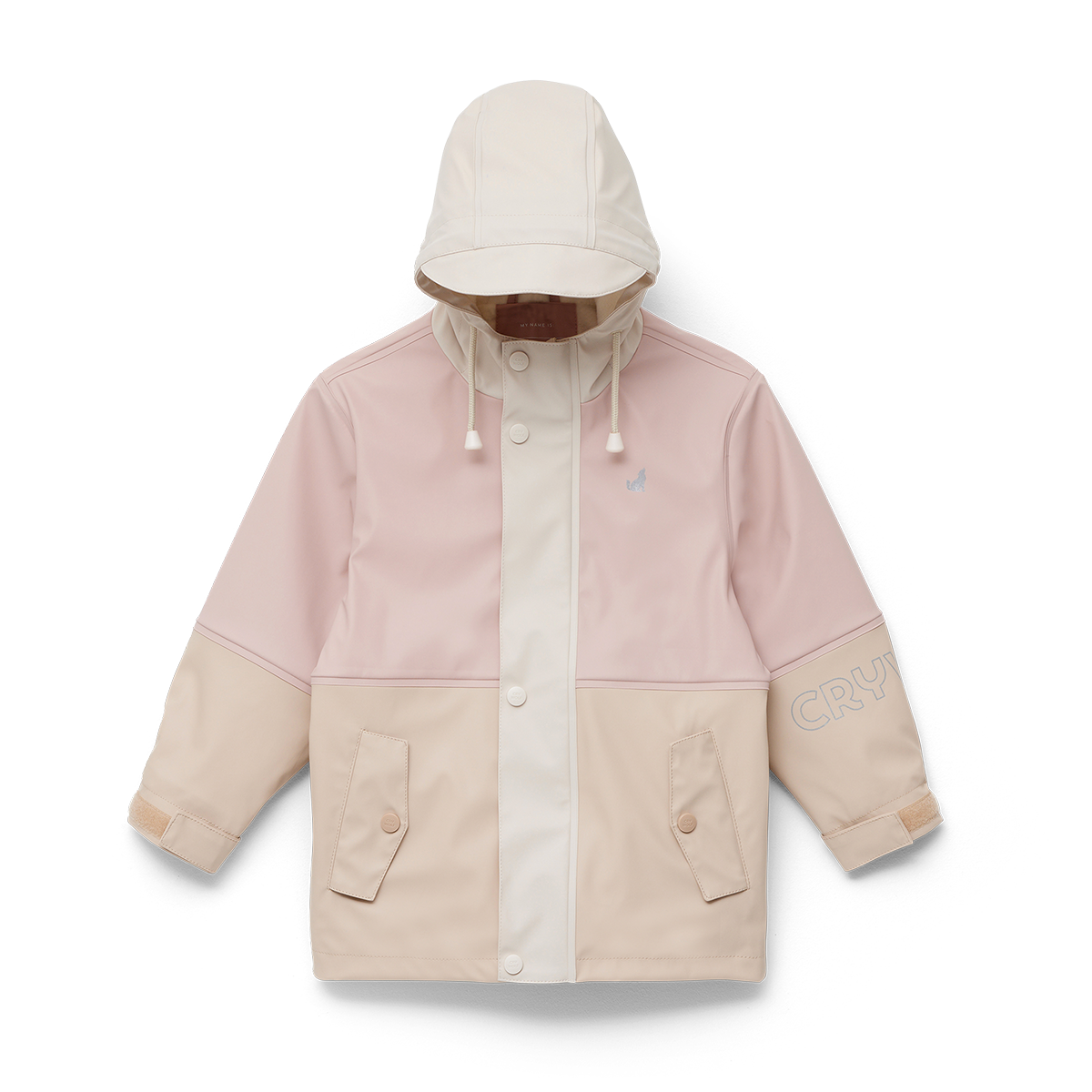 Crywolf Explorer Jacket Pink Colourblock in Multi
