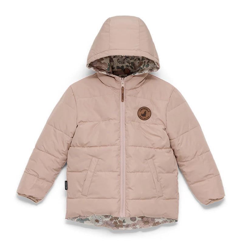 Crywolf Reversible Eco-Puffer Daisy Floral