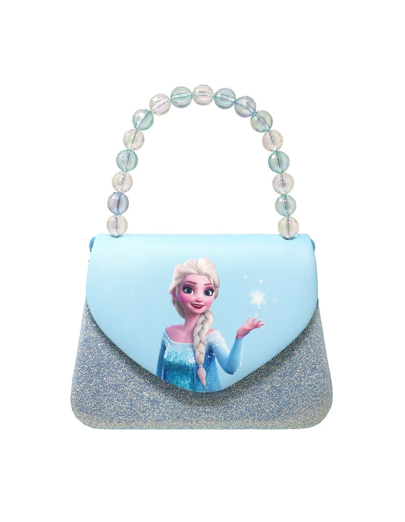 Disney Frozen Elsa Destiny Awaits Sequin Hard Handbag with beaded handle