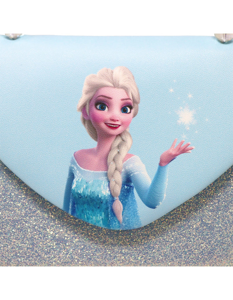 Disney Frozen Elsa Destiny Awaits Sequin Hard Handbag with beaded handle