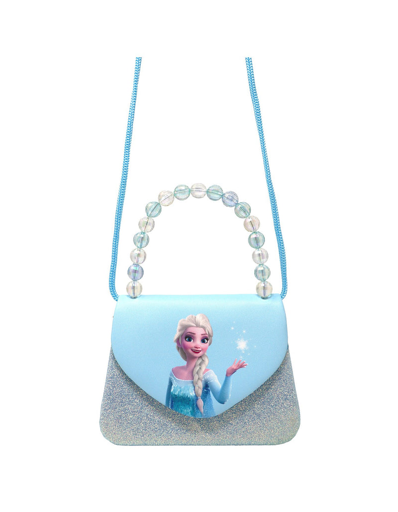 Disney Frozen Elsa Destiny Awaits Sequin Hard Handbag with beaded handle
