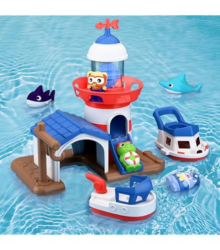 Iplay ilearn Lighthouse bath adventure