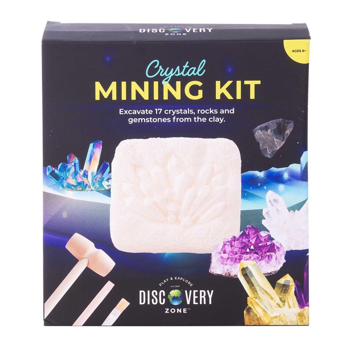 Discovery Zone crystal mining kit