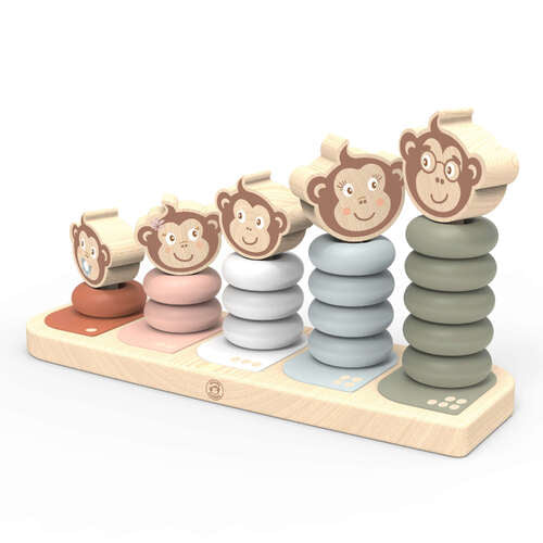 Speedy Monkey - monkey family stacker