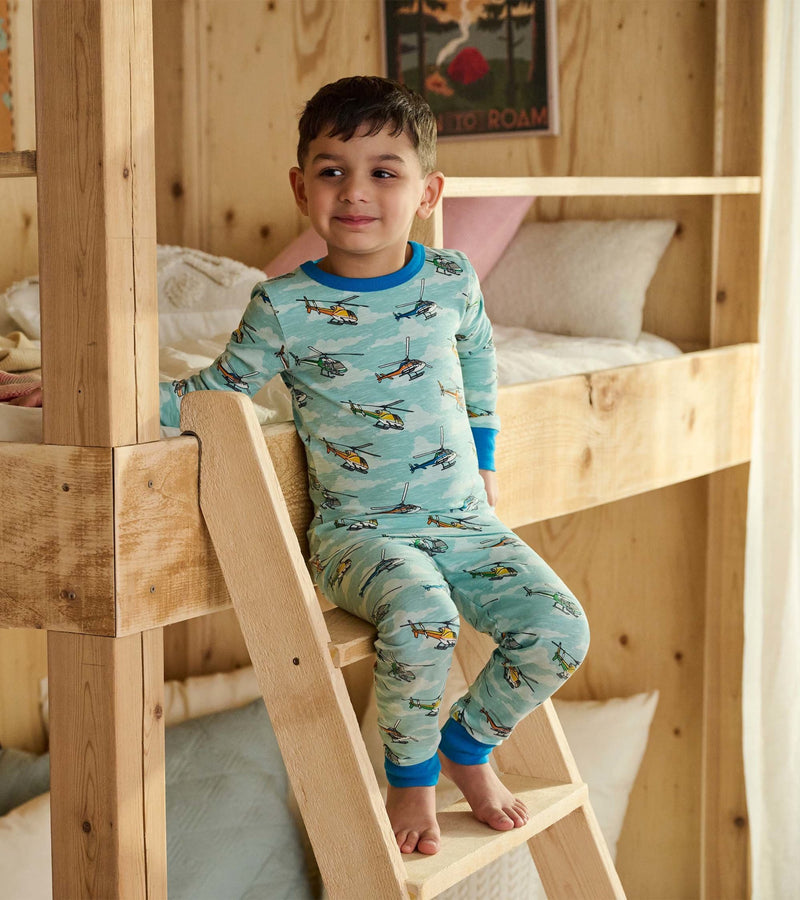 Hatley helicopter cotton Pajama set