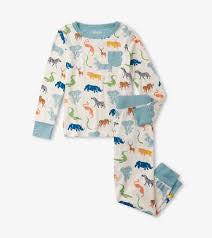 Hatley scratchy safari bamboo Pajama set
