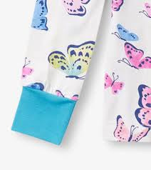 Hatley big butterflies bamboo pajama set