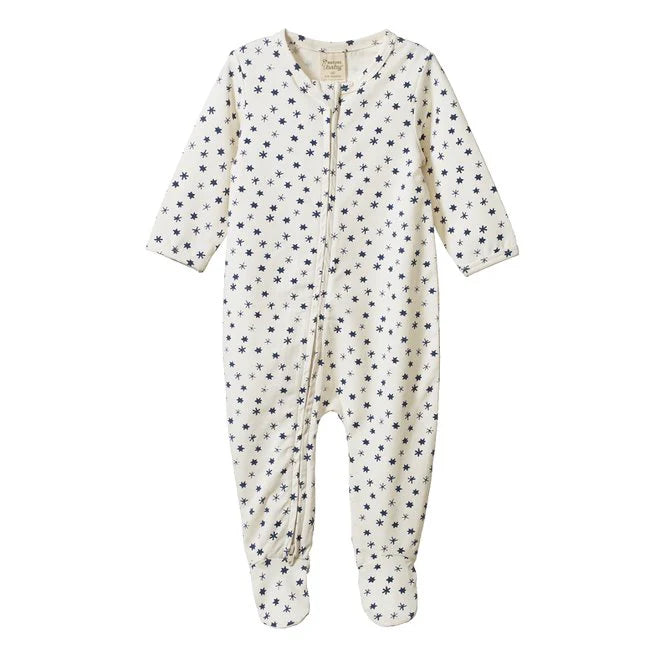 Nature Baby Dreamland suit petite etoile print in cream