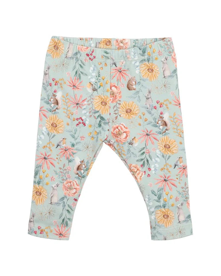 Bebe olive print leggings olive in green