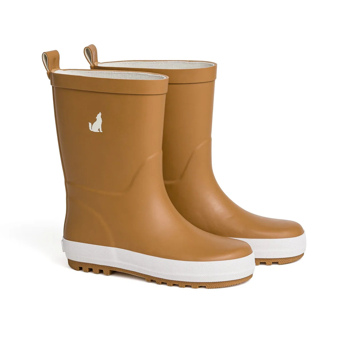 Crywolf rain boots Tan in brown
