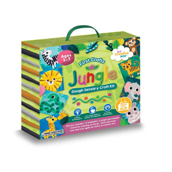 My Creative Box first crafts jungle dough sensory craft kit
