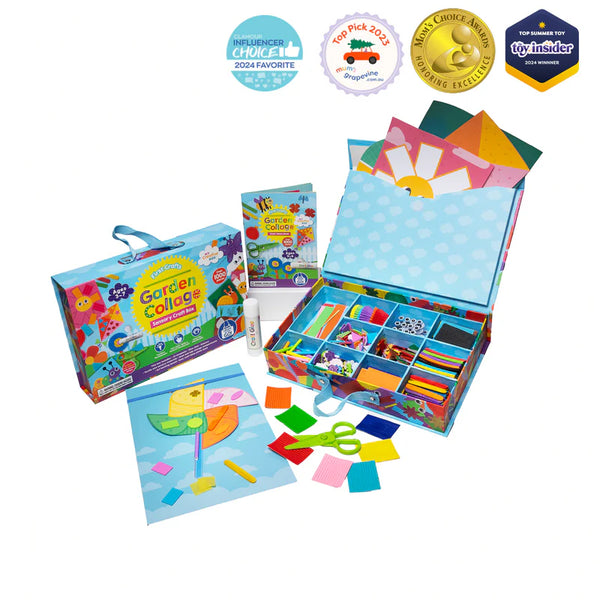 My Creative box garden collage sensory craft box
