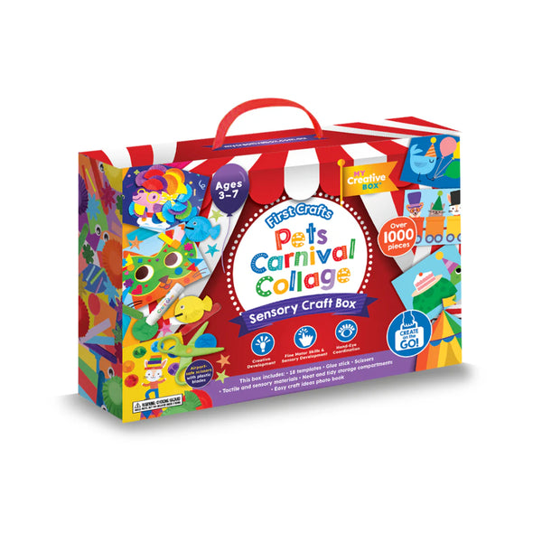 My creative box first crafts pets carnival collage Box