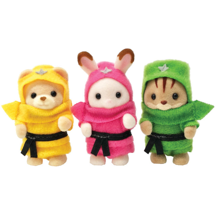 Sylvanian Families - Baby Trio Ninja (Limited Edition)