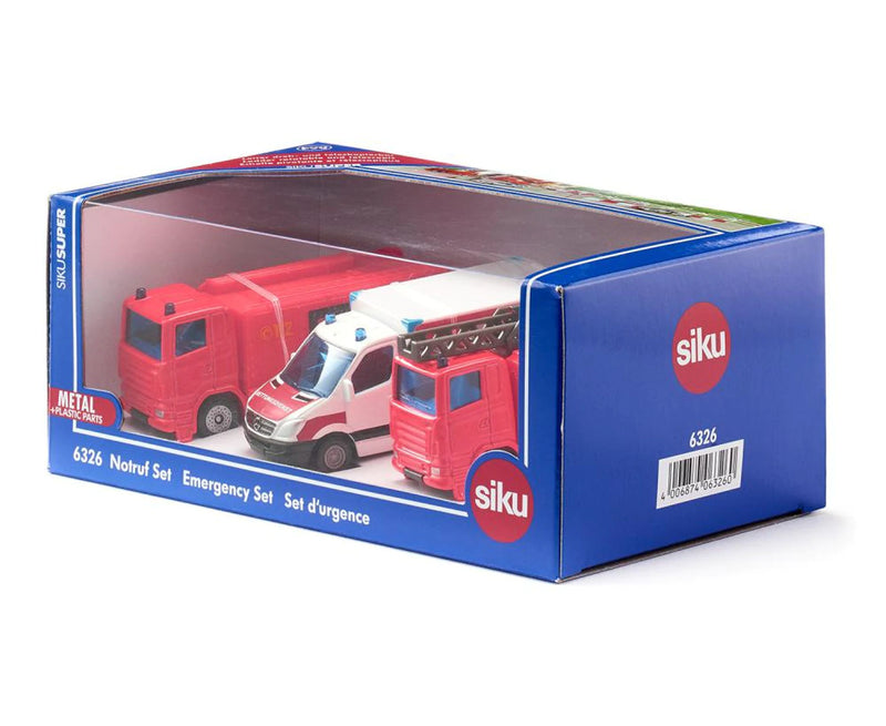 Siku - Super Gift Set Emergency Vehicles