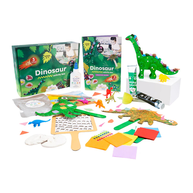 My Creative Box Mini Little Learners Dinosaur creative activity Box 4-7 years