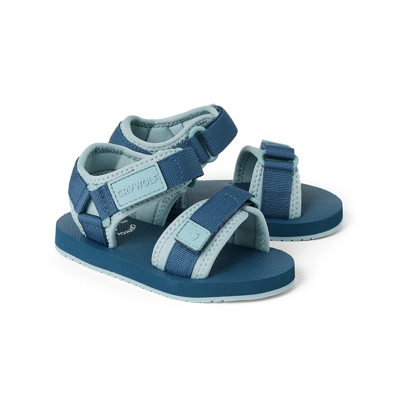 Crywolf beach sandal in seaside blue