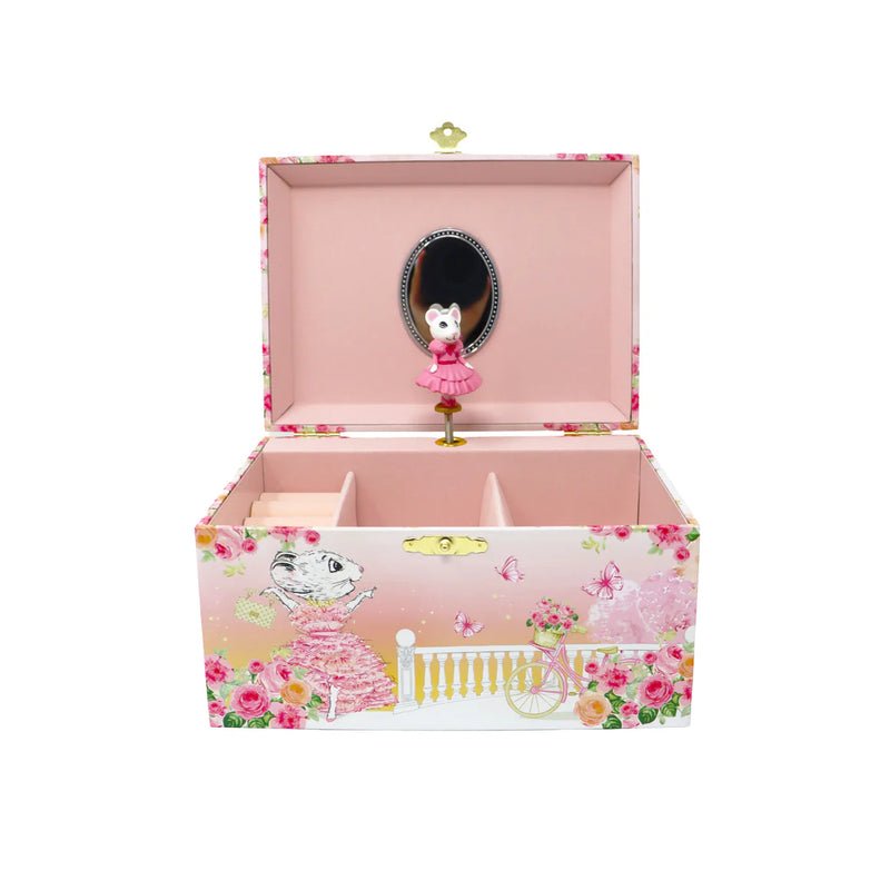 Claris the chicest mouse in Paris musical jewellery box